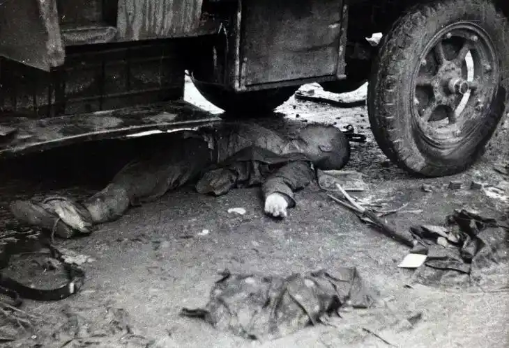 战死的中国士兵