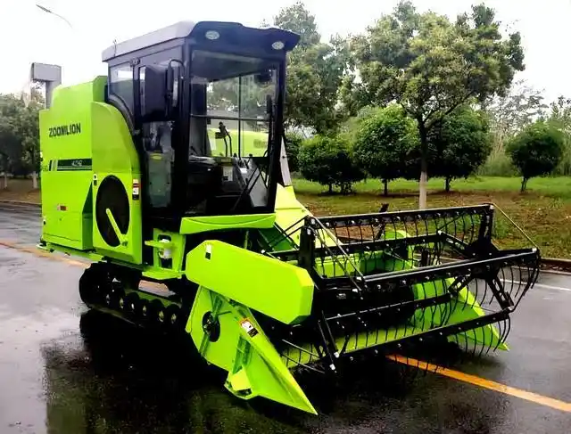 6公斤履带式收割机中联谷王vs久保田ex108qs配置区别真不少