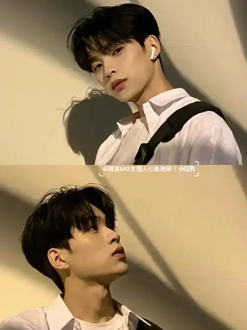 男生最自然的发型韩式自然纹理碎盖