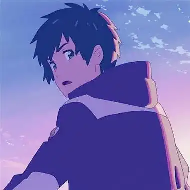 可爱头像男生头像情侣男头截图by荒年信徒立花泷你的名字