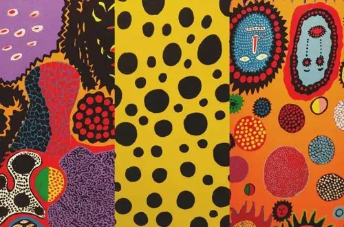 【草间弥生】米罗宝贝们的圆点婆婆