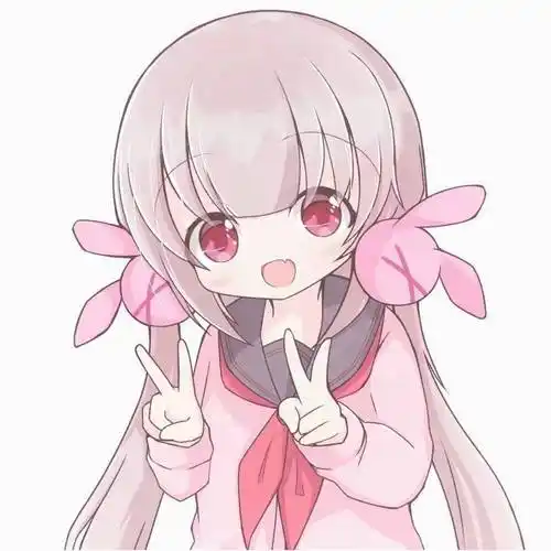 预览圆图二次元手绘风大眼睛可爱少女女生头像图片卡通头像#编辑