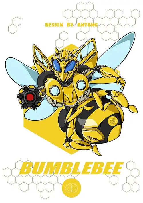 大黄蜂|插画|新锐潮流插画|安童safeboy - 原创作品 - 站酷 (zcoll)