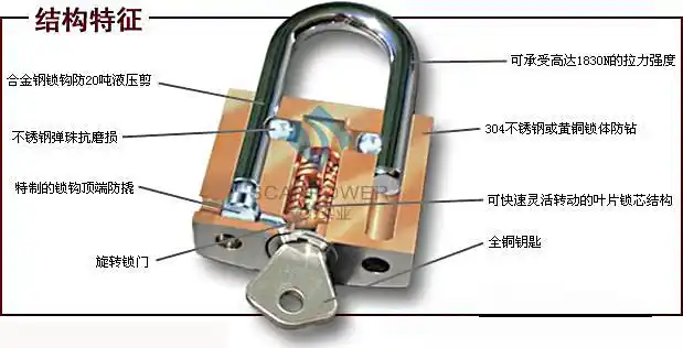 谁知道这种锁的内部构造?有图最好.和一般的弹子锁有什么区别?