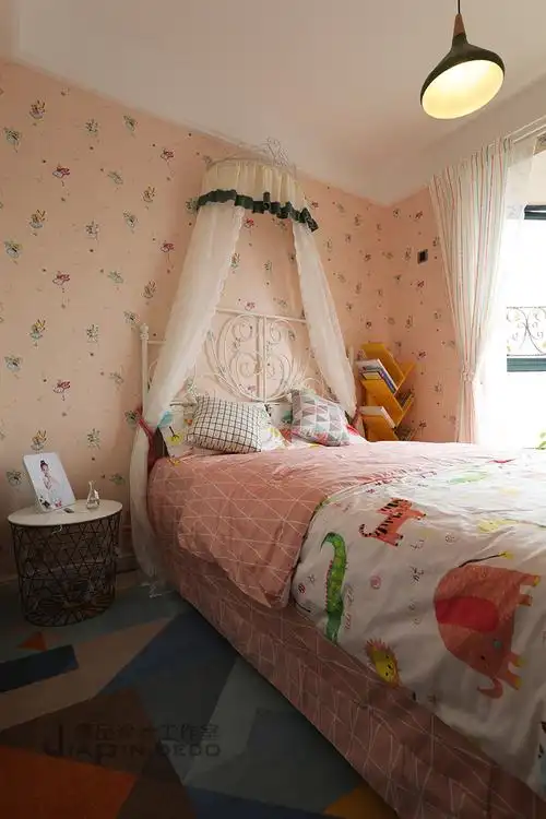 轻奢美式公主房每个女孩的梦卧室美式经典卧室设计图片赏析