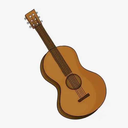 手绘吉他免抠素材免费下载_觅元素51yuansu.com