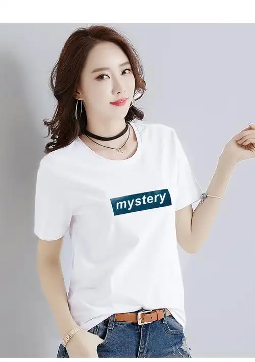 超火cec上衣服纯棉白色t恤女短袖夏装2019新款