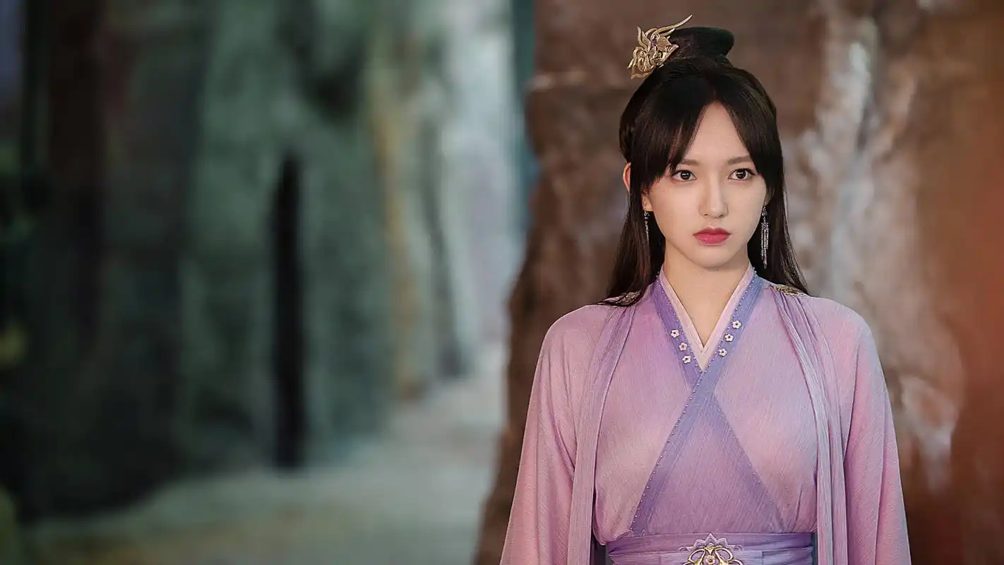 演员程潇,电视剧《灵域》粉颊乌发,婉约灵动,请看剧照