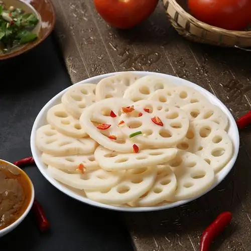 食材火锅小七生鲜藕片莲藕菜品烧烤麻辣烫脆藕莲藕