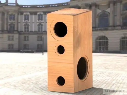 diy制作大家看下音箱箱体这样设计行吗