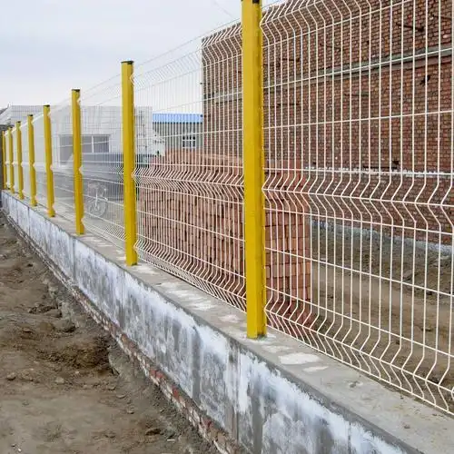 桃型柱护栏铁丝网围栏栅栏户外围墙钢丝围网庭院隔离防护铁网格网