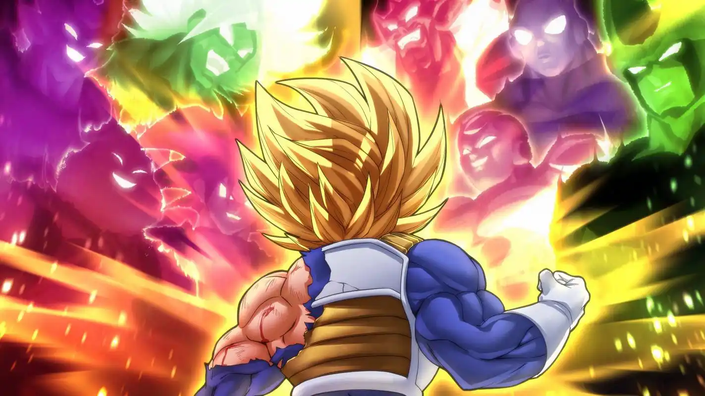 龙珠# 动漫图片分享(并不比卡卡罗特差的王子)