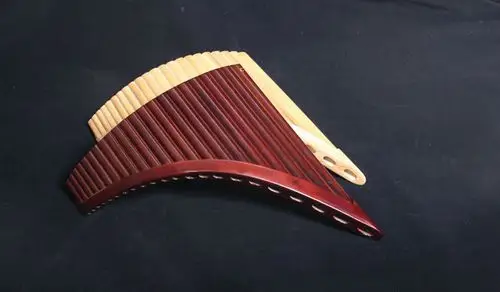 名森精品排箫2225管专业演奏苦竹排箫排萧铝合金箱反手22管g