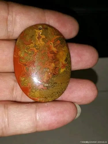 战国红玛瑙吊坠