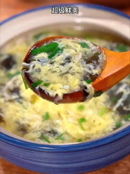 紫菜蛋花汤这样做也太鲜美了