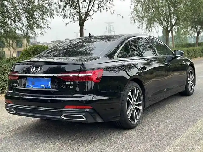 21年21款奥迪a6l 40动感 翻毛皮内饰 全车原版 查博
