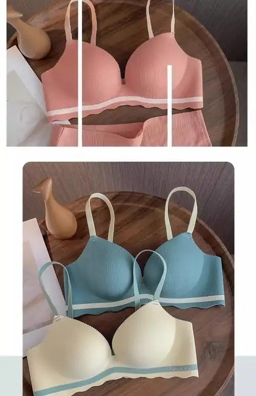 无痕内衣女小胸聚拢收副乳胸罩加厚3厘米不空杯平胸专用性感文胸 - 17