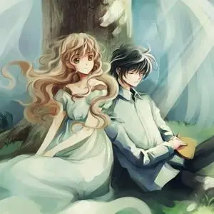 肩靠肩_卡通情侣头像图片_扣扣居