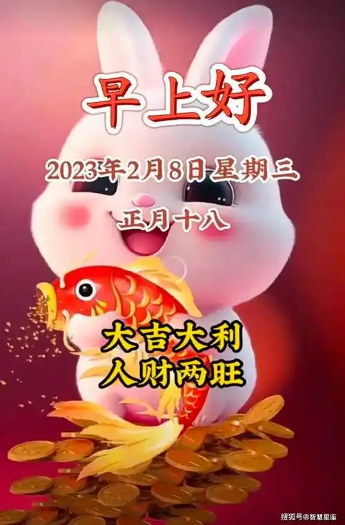 2024年2月27日正月十八早安祝福精选图文大全_财运_财源_好运