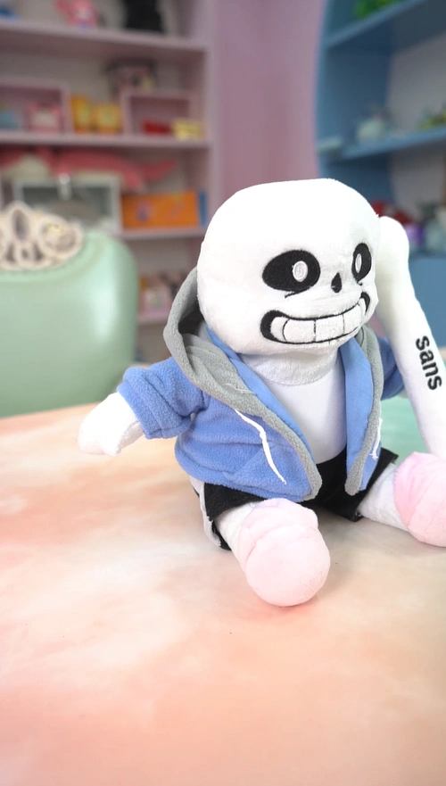 手工毛绒玩偶--sans