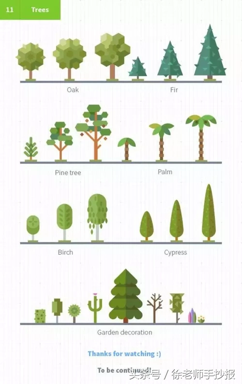 关于小树的画法大全小树苗怎么画