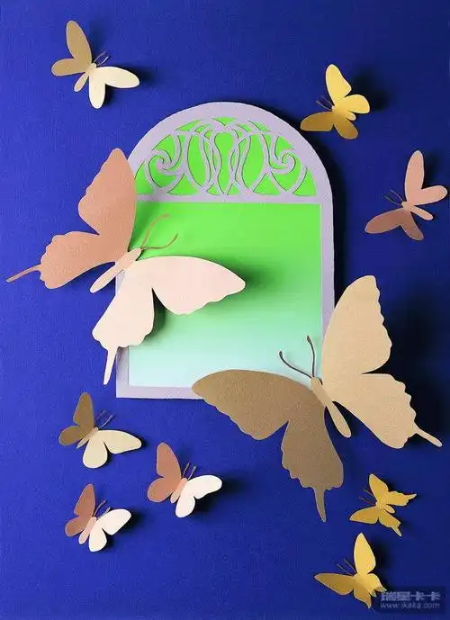 纸贴画作品欣赏