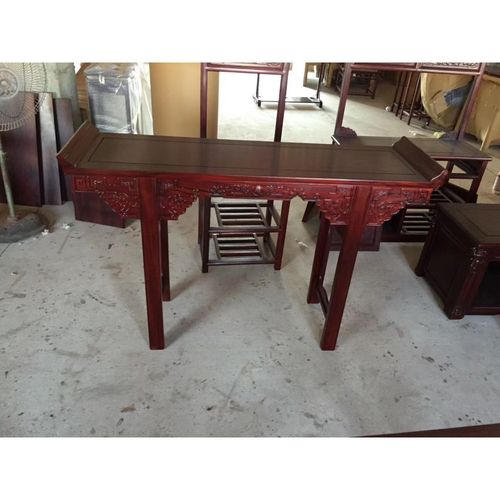 红木非洲酸枝条案实木仿古客厅中堂供桌禅意玄关台玄关柜翘头柜