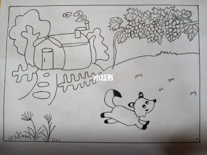 简笔画组合年的故事简笔画组合