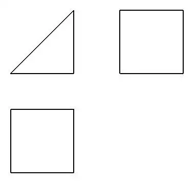 以直角三角形画的简笔画6