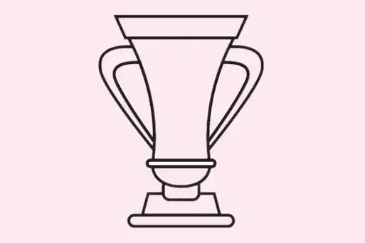 奖杯简笔画图片大全作品二