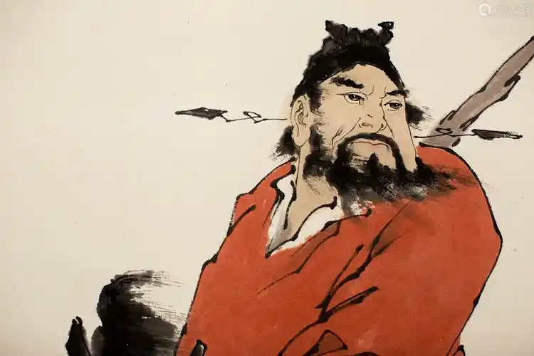 zhongkuibyfanzeng范增画钟馗