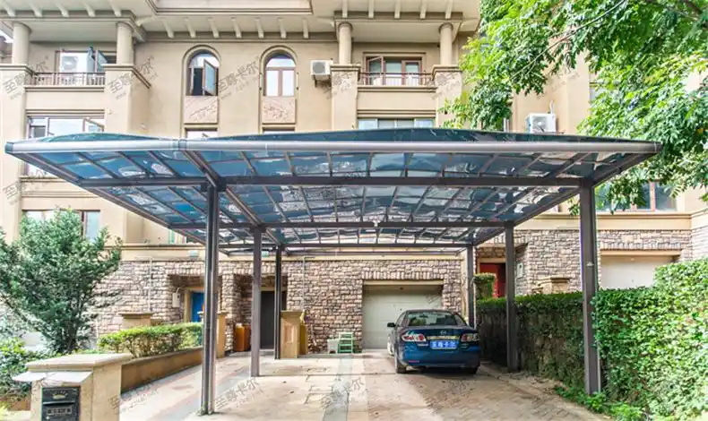 4款车棚设计总有一款适合您丨车棚图片大合集