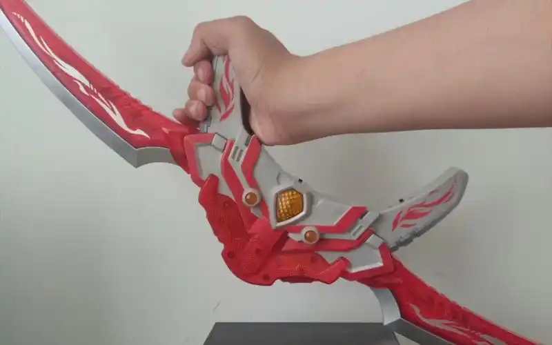 封魔斩!铠甲勇士纪念版烈焰刀铠甲勇士炎龙侠武器_哔哩哔哩_bilibili