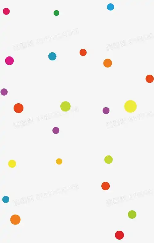 彩色点点图片免费下载_png素材_编号1xri06w04_图精灵