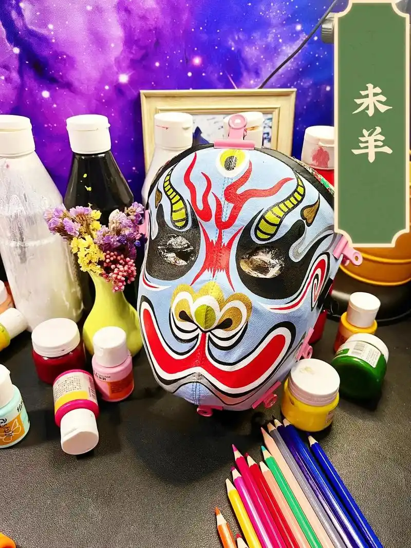 川剧变脸手绘变脸脸谱之十二生肖系列#变脸 #川剧变脸 #手绘 - 抖音