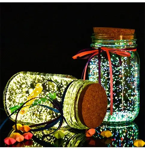 敬平夜光许愿瓶塑料管星空瓶漂流瓶装星星瓶送同学闺蜜男女朋友生日小