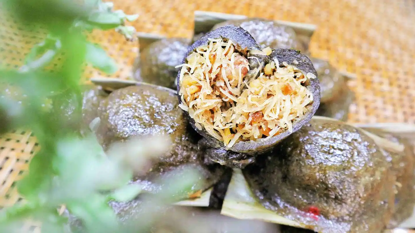 吴川传统美食田艾籺:二月二"龙抬头",田艾飘香解乡愁