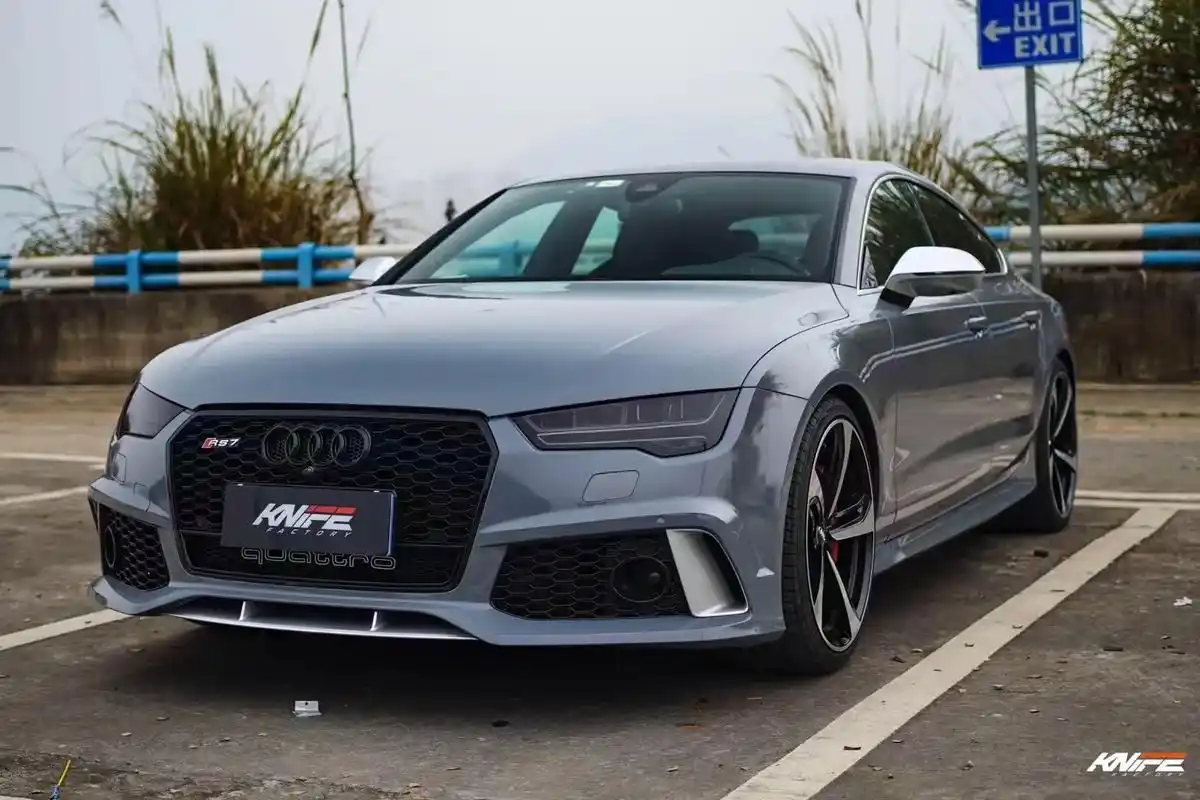 16款奥迪a7改rs7包围套件#奥迪a7改装 #奥迪 #a7 - 抖音