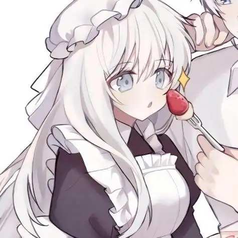 高冷动漫情侣头像图片