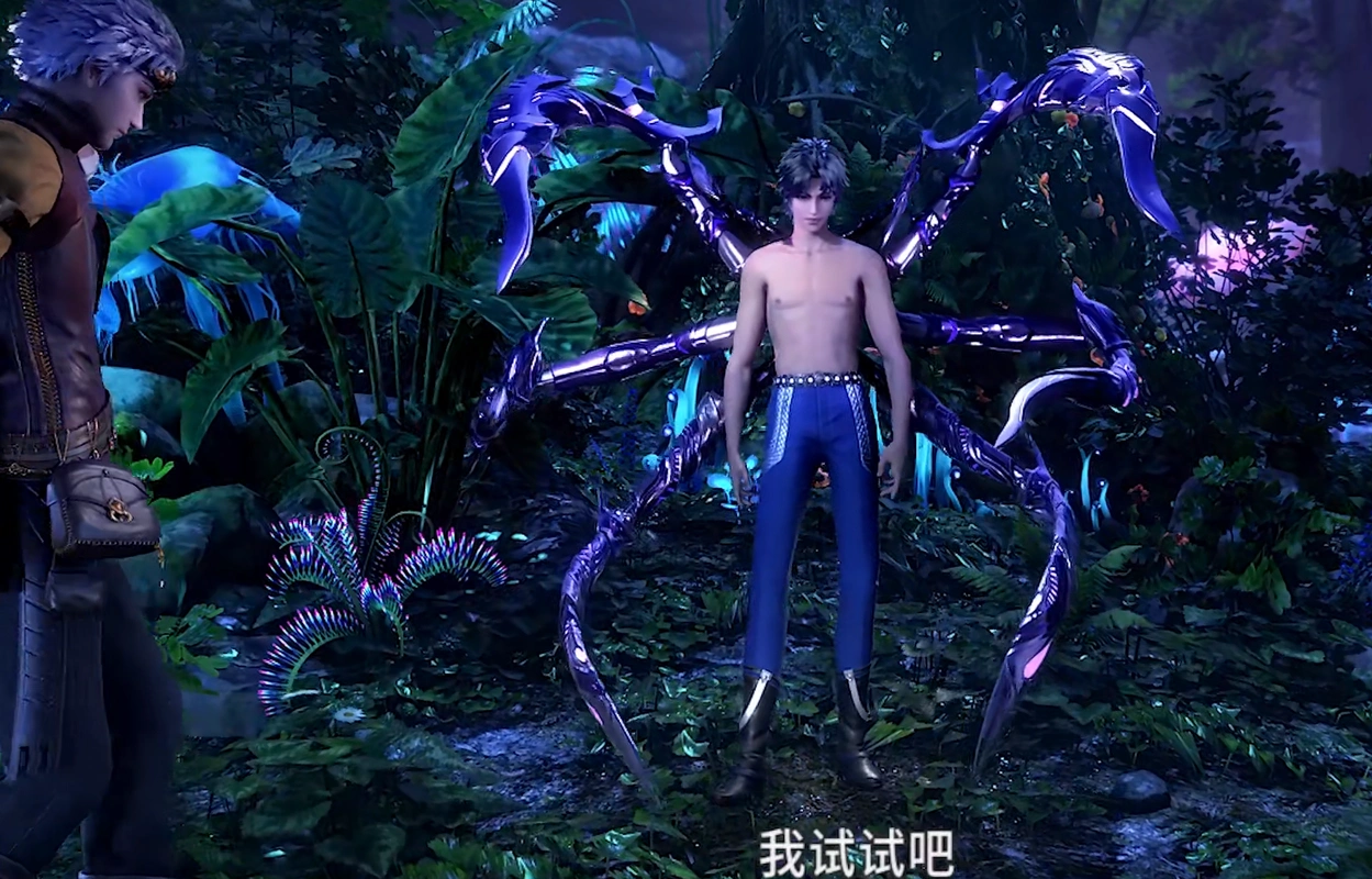 斗罗大陆:唐三外附魂骨"八蛛矛"的进化史,最后变成海神八翼!