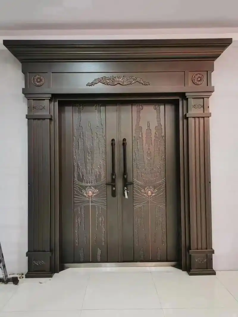 防盗门厂家 #庭院门 #20220222中国式浪漫 #别墅 - 抖音