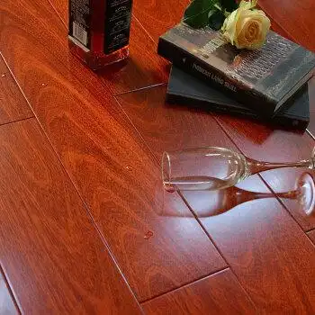 纯实木地板香脂木豆原木红檀香锁扣免龙骨架耐地热地暖平扣人字拼红木