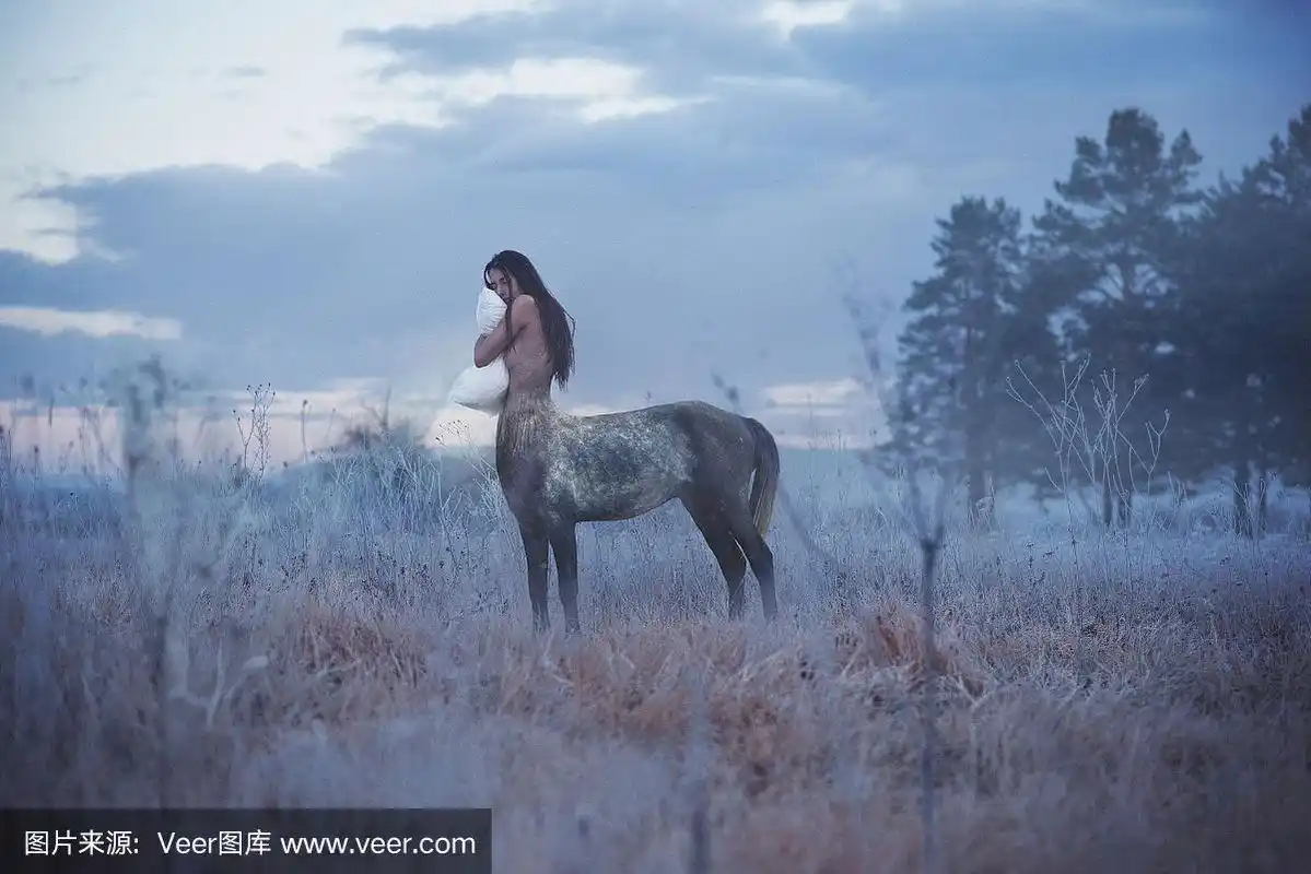 半人马女人站着睡觉