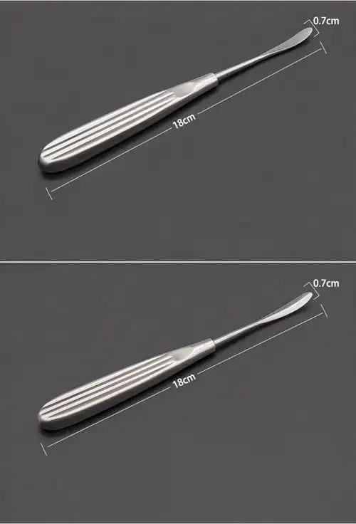 肋软骨剥离子器骨膜分离器下颚巩膜剥离子整形器械扁柄骨膜剥离器圆头