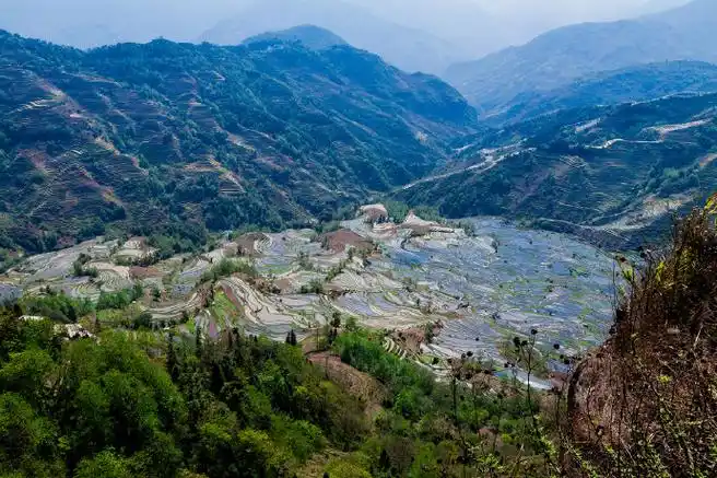 3云南自驾游17老虎嘴梯田之一