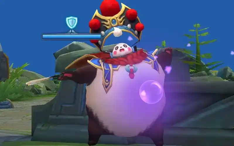 【浮梦】梦奇-胖达荣荣 局内模型展示(含回城动作)_哔哩哔哩_bilibili