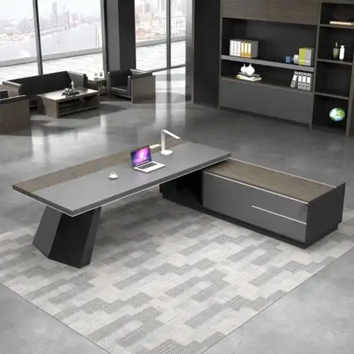办公家具厂家老板桌大班台现代简约办公家具