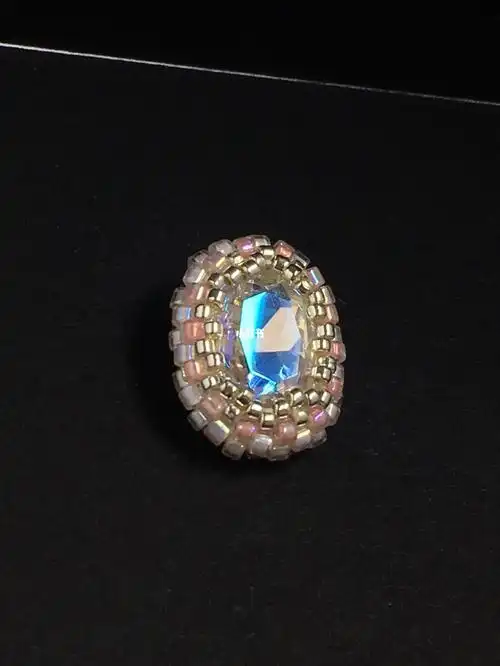 包钻14*10水晶月光