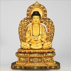 纯铜24k鎏金释迦牟尼佛摆件如来佛祖佛陀佛教创始人佛像佛教用品