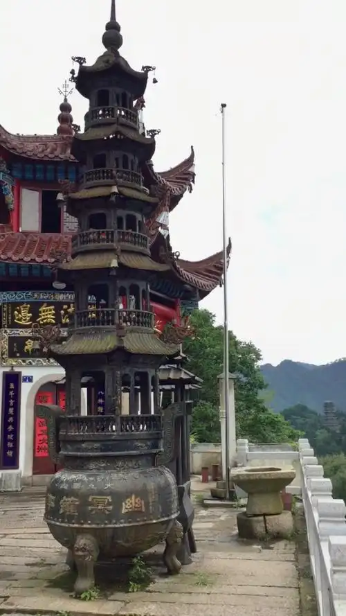 安徽九华山小天台风光